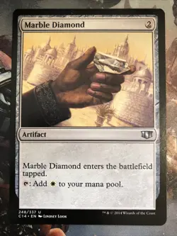 1x Marble Diamond Commander 2014 NM MTG Magic the Gathering x1 MKE - Image 1