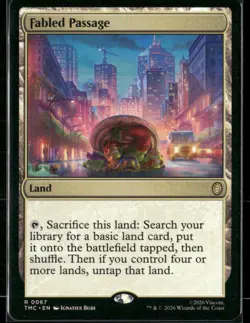 FABLED PASSAGE 67 COMMANDER: TEENAGE MUTANT NINJA TURTLES MTG NM/M - Image 1