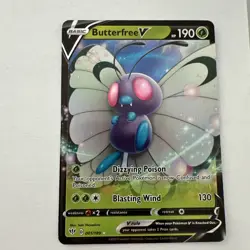 Butterfree V 001/189 - SWSH Darkness Ablaze - Ultra Rare Pokemon Card NM - Image 1