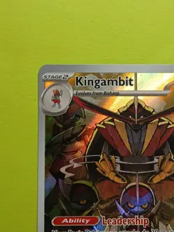 Pokemon Scarlet & Violet Base Kingambit 220/198 illustration rare - Image 4