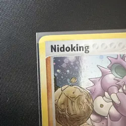Pokemon Nidoking 8/112 Holo Swirl 2004 EX Fire Red Leaf Green - Image 2