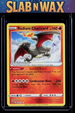 Pokemon tcg Crown Zenith Radiant Charizard #020/159 - Image 1