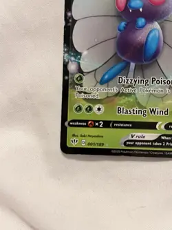 Butterfree V 001/189 Ultra Rare 2020 Darkness Ablaze Pokemon Card Near Mint NM - Image 2