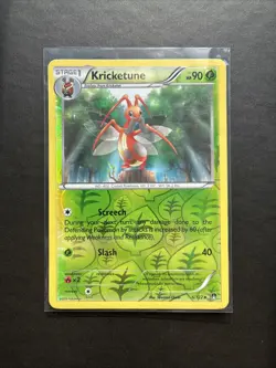 Pokemon TCG Kricketune Breakpoint 6/122 Reverse Holo Uncommon LP - Image 1
