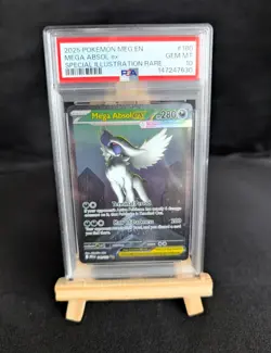Pokemon TCG Mega Absol ex SIR 180/132 PSA 10 - Image 1