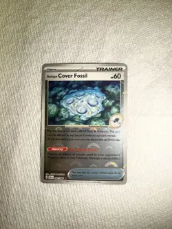 Antique Cover Fossil 080/086 Poke Ball Pokemon TCG Black Bolt NM - Image 1