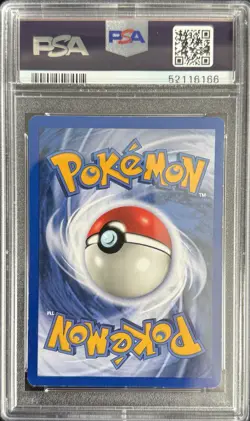Pokemon Ninetales 12/102 Holo 1999-2000 4th print Base Set PSA 6 - Image 2