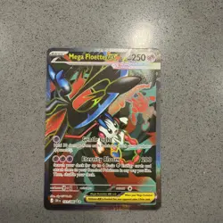 Pokemon Mega Floette EX Chaos Rising 101/86 Ultra Rare Holo NM - Image 1
