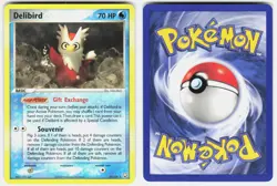 Delibird 21/109 Rare Team Rocket Returns Pokemon Lightly Played - Image 1