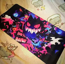 Pokemon Gengar Playmat – Large Non Slip TCG Gaming Mat UK Seller - Image 1