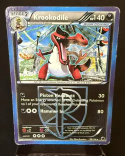 KROOKODILE (Team Plasma) 70/116 B&W Plasma Freeze Pokemon TCG Lightly Played - Image 1