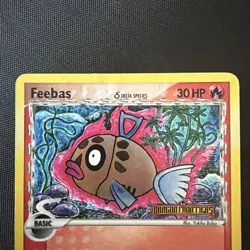 Pokemon TCG - Feebas - Dragon Frontiers 49/101 - Reverse Holo - STAMPED - 2006 - Image 2