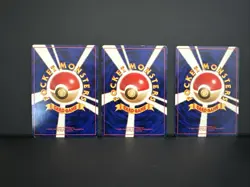 Japanese Pokemon WOTC Lot Vintage Omanyte Rhydon Golduck Old Back - Image 3