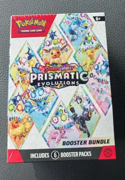 Pokemon Scarlet & Violet Prismatic Evolutions Booster Bundle NEW SEALED - Image 1
