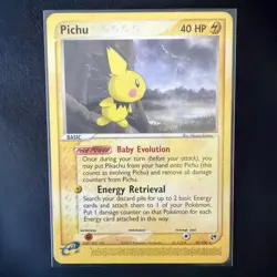 Pichu 20/100 Non Holo from Pokemon Sandstorm LP - Image 1