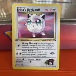 Pokemon TCG Erika’s Jigglypuff 69/132 1st Edition Gym Challenge Common WOTC - Image 3