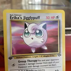 Pokemon TCG Erika’s Jigglypuff 69/132 1st Edition Gym Challenge Common WOTC - Image 4