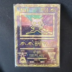 Pokemon TCG Ancient Mew 2000 Movie Promo Holo - Heavy Damage - Image 1