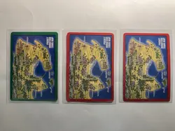 1996 Pokemon Carddass Venusaur, Charizard, Blastoise for Town Map - Image 2