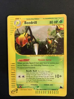 Pokemon TCG BEEDRILL H4/H32 Skyridge 2003 - ENG ENGLISH - Image 3