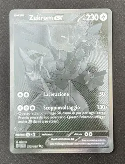 Pokemon TCG ZEKROM EX 172/086 LUCE NERA - ITA ITALIANO - Image 2
