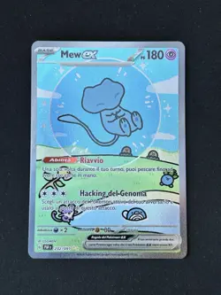 Pokemon TCG MEW EX Destino di Paldea 232/091 BUBBLE MEW - ITA ITALIANO - Image 1