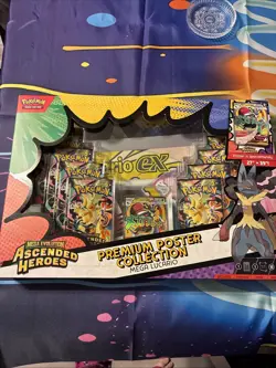 Mega Lucario Premium Poster Collection -Ascended Heroes -New & Sealed -Pokemon - Image 1