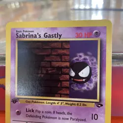 Pokemon TCG Sabrina's Gastly 96/132 1st Edition Gym Challenge Common WOTC - Image 4