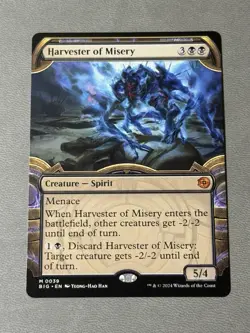 MTG Showcase OTJ: The Big Score BIG Harvester of Misery MINT - Image 1
