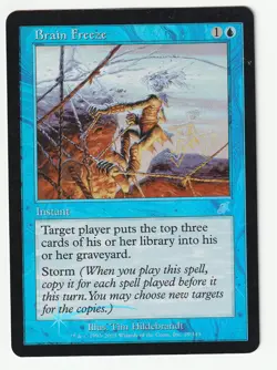 Brain Freeze #029 Scourge Lightly Played Foil Vintage Legacy Mill Storm - Image 1