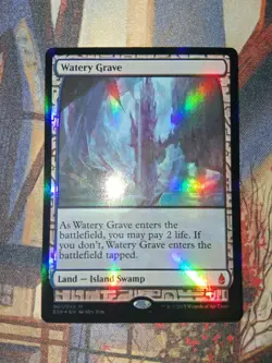 MTG FOIL Watery Grave Zendikar Expeditions NM - Image 1
