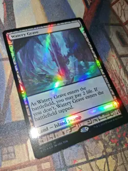 MTG FOIL Watery Grave Zendikar Expeditions NM - Image 2