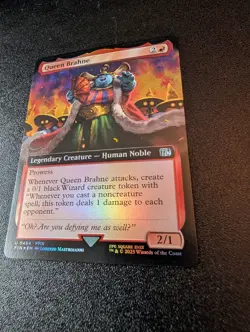 MTG - Queen Brahne - Foil Extended Art - FIN 0464 - Final Fantasy - Magic - Image 1