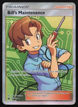Bill's Maintenance - 162/168 - Full Art Trainer - Celestial Storm - Pokemon Card - Image 1