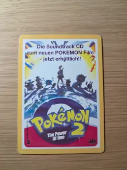 Pokemon Ancient Mew 2000 Film Promo Holo Karte WOTC Urzeitliches Mew - Image 5