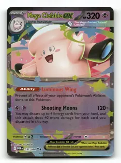 Mega Clefable ex 031/088 - Perfect Order - Pokemon Card NM/M - Image 1