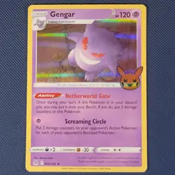 Gengar 66/196 - Trick or Trade 2023 - Rare Holo Pokemon Card - M / NM - Image 1