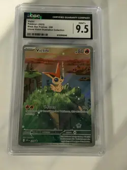 Pokemon Victini #208 Sv: Scarlet & Violet Promo Holo CGC 9.5 Graded Card - Image 1