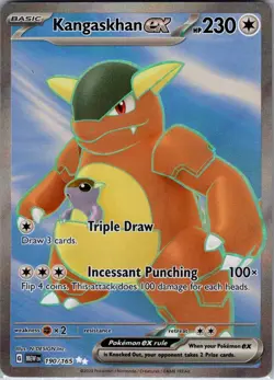 Kangaskhan ex 190/165 SV: Scarlet & Violet 151 - Pokemon Card - NM - Image 1