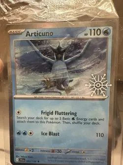 Pokemon Articuno Reverse Holo Card 032/159 Sealed - Image 1