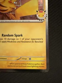 Pikachu (Pokemon Day 2026) 051/162 Pokemon Card - Image 4