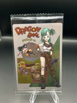 2024 Itajaga Dragon Ball Card Vol.4 BULMA/SON GOKU 4-28 CR BANDAI - Image 1