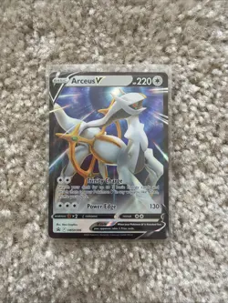 Pokemon Arceus V SWSH306 Black Star Promo Card Trainers Toolkit 2023 NM - Image 1