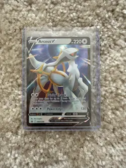 Pokemon Arceus V SWSH306 Black Star Promo Card Trainers Toolkit 2023 NM - Image 3