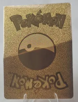 LIMITED POKEMON CHARMANDER, SQUIRTLE & BULBASAUR GX GOLD Foil Fan Art CARD - Image 2