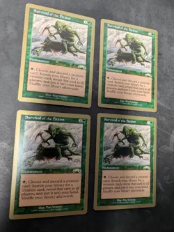 Magic The Gathering - Survival of the Fittest - World Championship (x4) - Image 1