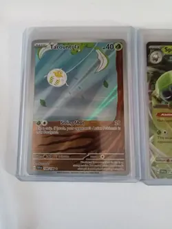 Pokemon Tarountula & Spidops EX Holo Card Lot SV1 Nintendo 2023 - Image 2