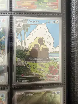 Alolan Dugtrio 208/191 - Surging Sparks Illustration Rare - Pokemon TCG - NM - Image 1