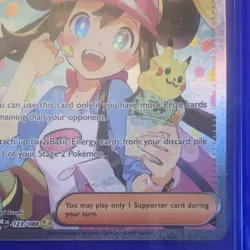 Pokemon Rosa's Encouragement Full Art Holo Rare Trainer-Supporter 123/088 - Image 3