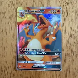 Pokemon TCG Charizard GX 9/68 Hidden Fates Ultra Rare Holo EN 2019 250 HP - Image 1